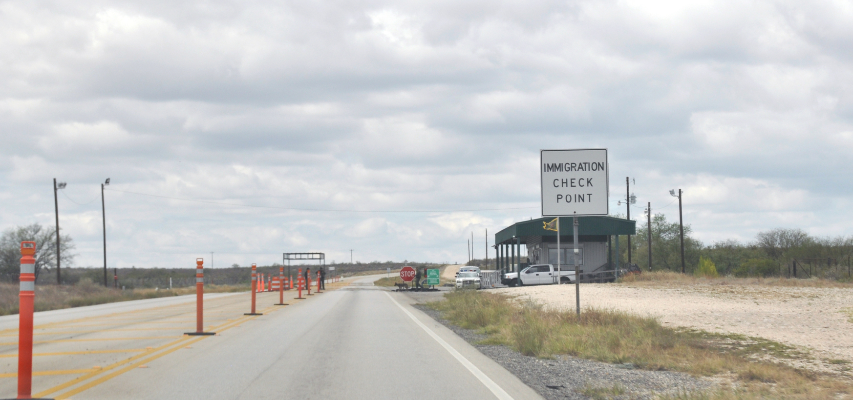 "Immigration checkpoint" by jonathan mcintosh is licensed under CC BY 2.0.